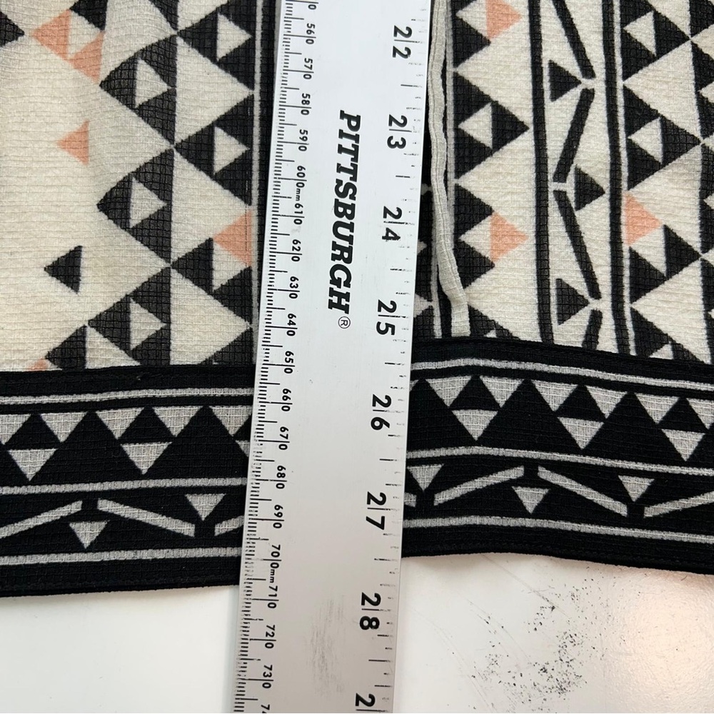 Ecote Urban Outfitters Kimono Cardigan M/L Boho Aztec Tribal Print Open Front - Picture 7 of 10